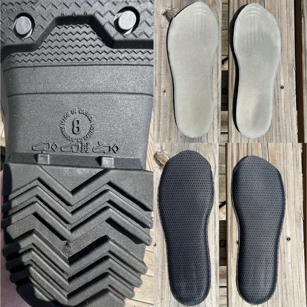 - Kamik Sz 8 Jennifer Charcoal Rainboots! EUC!